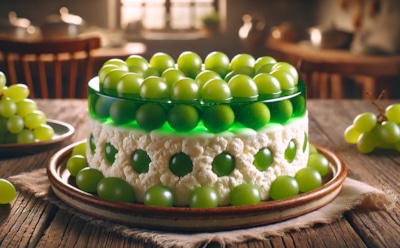 Десерт, который восхитит сладкоежек: простой рецепт приготовления творожного торта с виноградом — без выпекания и лишних хлопот