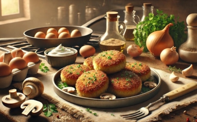 Шампиньоны в новом качестве: рецепт приготовления вкусных котлет из грибов с хрустящей корочкой — простое и сытное блюдо для будней и праздников