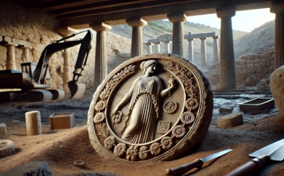 Удивительная находка в Ассосе: археологи обнаружили древнюю печатку с богиней Афиной — следы римского влияния и богатой истории