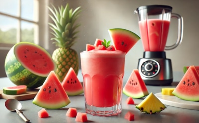 Освежающий коктейль для летних вечеринок: простой рецепт напитка из арбуза и ананаса — оригинальное угощение для жаркого дня за 5 минут
