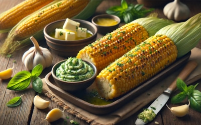 Жареная кукуруза с травяной намазкой: простой рецепт летнего блюда на сковороде-гриль — новые вкусы и яркое дополнение к столу