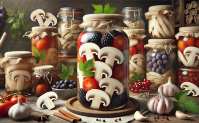 Квасим грузди по-новому: любопытный пошаговый рецепт для любителей кулинарных экспериментов — пикантное угощение с ягодами и ароматными листьями