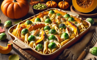 Тыква, индейка и моцарелла: согревающая осенняя запеканка, которая украсит любой ужин — уютный рецепт для прохладных дней