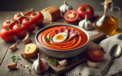 Сальморехо — испанский подход к холодным супам: простой рецепт приготовления густого томатного угощения — вкусное блюдо и универсальный соус с экзотическим вкусом