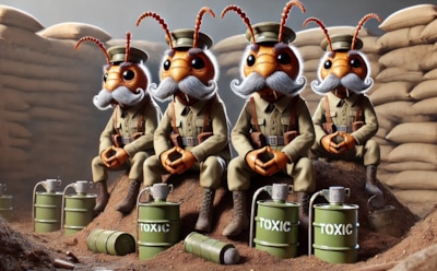 Старики-подрывники, или Самопожертвование ради колонии: термиты во Французской Гвиане взрываются, чтобы защитить гнездо — смертельный яд как последнее средство