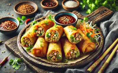 Азиатский колорит на вашем столе: запеченные в духовке спринг-роллы с овощами и свининой — быстрый рецепт с ароматными специями