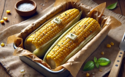 Необычный способ приготовления кукурузы: запекание в духовке для получения сочных и мягких початков — сливочный вкус без лишней грязной посуды