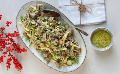 Говяжий язык в салате с каперсами и сыром: утонченный вкус и польза в одном блюде — как приготовить легко