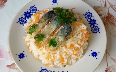 Непривычно, но аппетитно: рыбный плов со скумбрией — насыщенный вкус и аромат