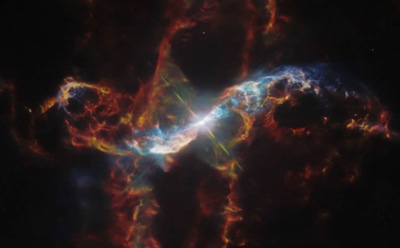 Звездное шоу в созвездии Водолея: «Хаббл» зафиксировал редкое явление — космическое зрелище на века