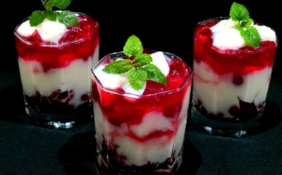 Молочный кисель с ягодами: нежный десерт для гостей — яркие слои и простой рецепт