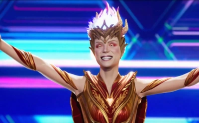 Пытаемся угадать, кто скрывается за образом Жар-птицы на шоу «Аватар» на НТВ