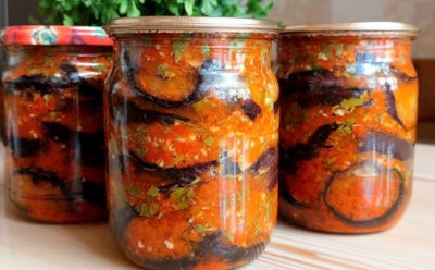 Баклажаны по-грузински на зиму: пикантный вкус и защита иммунитета — простой рецепт