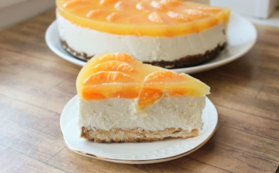 Мандариновый чизкейк: аромат праздника и яркое украшение стола — нежнейший десерт