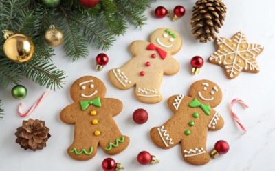 Имбирные человечки: рецепт с ароматными специями и яркой глазурью — праздничное печенье
