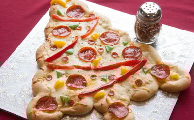 Новогодняя пицца-елочка: оригинальная идея для праздничного стола — вкусный рецепт для всей семьи