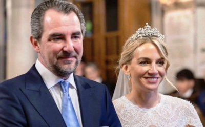 Греческий принц Николаос женился на дочери судоходного магната