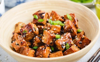 Тофу по-новому: простой рецепт с соусом терияки — хрустящая и ароматная закуска