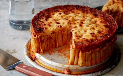 Пирог из ригатони: оригинальный рецепт — паста в новом формате с сырной корочкой