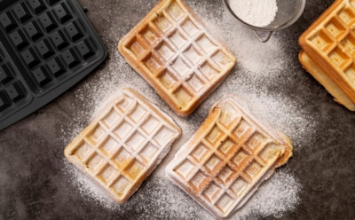 Домашние вафли: простой рецепт на кефире — нежные, воздушные и универсальные