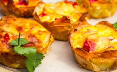 Новый взгляд на завтрак: яичные кексы с овощами — легкость и польза в каждой порции