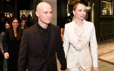 Юра Борисов впервые появился в Голливуде с женой: россияне произвели фурор на вечеринке перед «Оскаром»