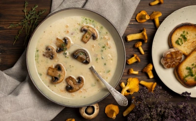 Грибной крем-суп из мультиварки: бархатистая текстура и насыщенный вкус — восхитительный рецепт