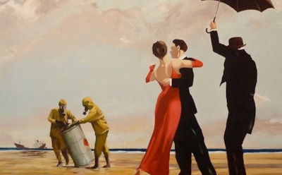 Панк из группы Blink-182 продал картину Бэнкси по цене квартиры у Кремля