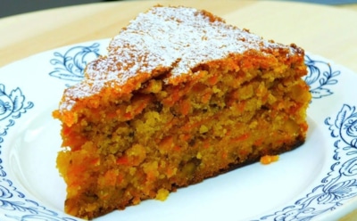 Морковный пирог в мультиварке: нежный бисквит с орехами — простой рецепт с глазурью