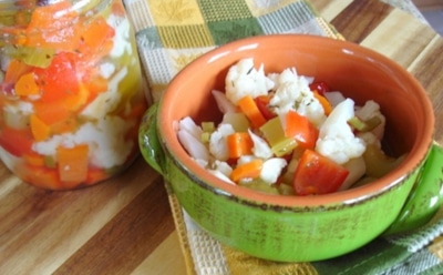 Джардиньера по-итальянски: как превратить летние овощи в пикантную закуску