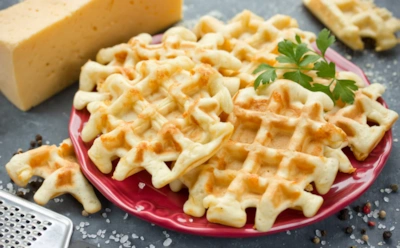 Никакого сахара, но вкуса — вагон: эти сырные вафли легко заменят хлеб и тарталетки в вашем меню — хрустите в свое удовольствие