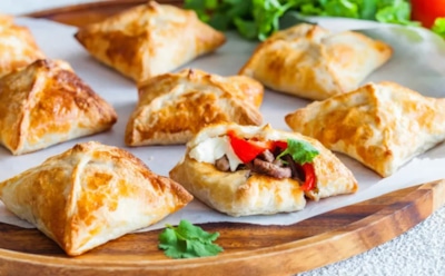 Если в доме запахло бараниной — значит, будет вкусно: эти слойки-конвертики заменят бутерброды и пиццу — подготовьте сочный перекус