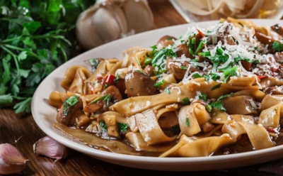 Она вам не спагетти — это паппарделле : эта тосканская паста вычеркнет другие макароны из вашей жизни — про диету можете забыть