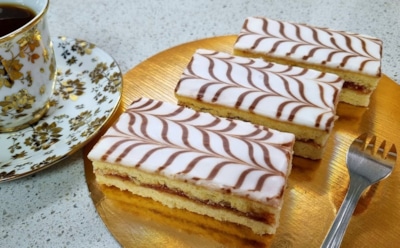 Когда хочется вспомнить молодость — готовлю пирожные: эти песочные полоски перенесут вас в школьные годы — попробуйте сладость ностальгии