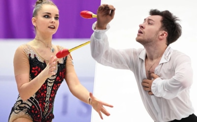 Трогательные кадры: фигурист Дмитрий Алиев и гимнастка Арина Аверина подтвердили роман