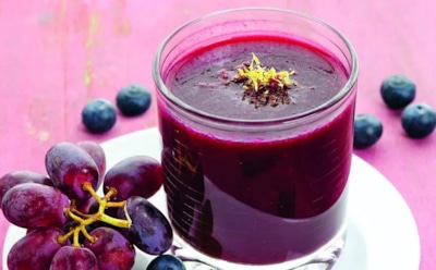 Прохлада с ароматом лета: попробуйте чернично-виноградный суп вместо окрошки — идеальное угощение для настоящей жары