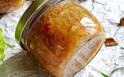 Изысканный эксперимент — лисички в десерте: от этого грибного кофитюра гости в шоке — и немом восторге