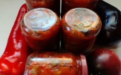 Гарнир из овощей всегда готовлю впрок: зимой достаточно открыть баночку такого угощения — и ужин готов