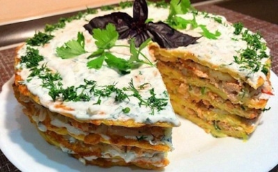 Родные не верят, что это кабачок: этот великолепный торт не оставит равнодушным ни одного гурмана