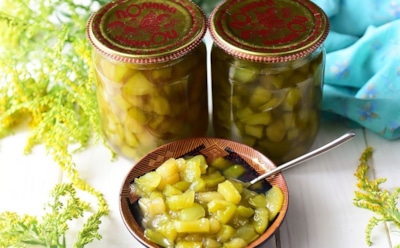 Никто из гостей ни за что не поверит, что в банке кабачки: этот чудный десерт с бананом превосходит самые смелые ожидания