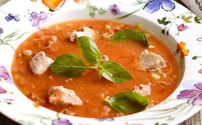 Секрет испанцев для жаркого дня: этот необычный гаспачо с печенью трески точно удивит гостей