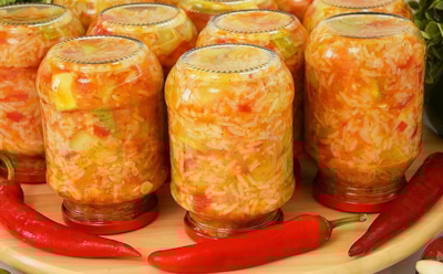 Когда хочется уюта в холода — достаю эту заготовку: с таким кабачково-рисовым салатом никакие морозы не страшны