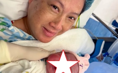 В 58 лет снова стала мамой: жена актера Вонг Чак-Фанга родила вторую дочь