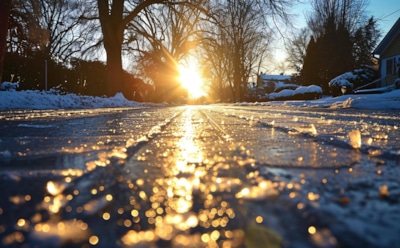 Молекулярная магия под ногами: ученые после 2 веков заблуждений выяснили, почему на самом деле лед скользкий