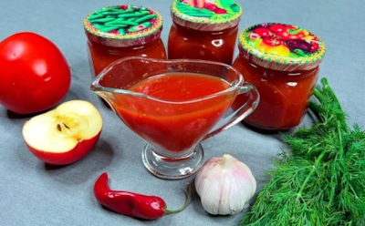 От магазинных соусов семья теперь нос воротит — все благодаря этому бабушкиному рецепту кетчупа