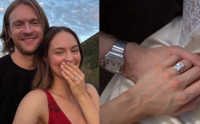 Романтика на вертолете: брат Билли Айлиш обручился с моделью Клаудией Сулевски