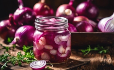 Этот маринованный лук съедают первым: простейший рецепт без стерилизации с потрясающим вкусом