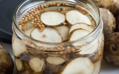Земляная груша в банке: простой рецепт необычного маринованного деликатеса