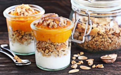 Тыквенное парфе с орехами обожает вся семья: этот десерт любой день превращает в праздник