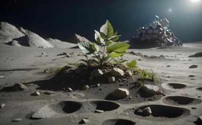 Поворот в космической ботанике: «на Луне» впервые проросло земное растение